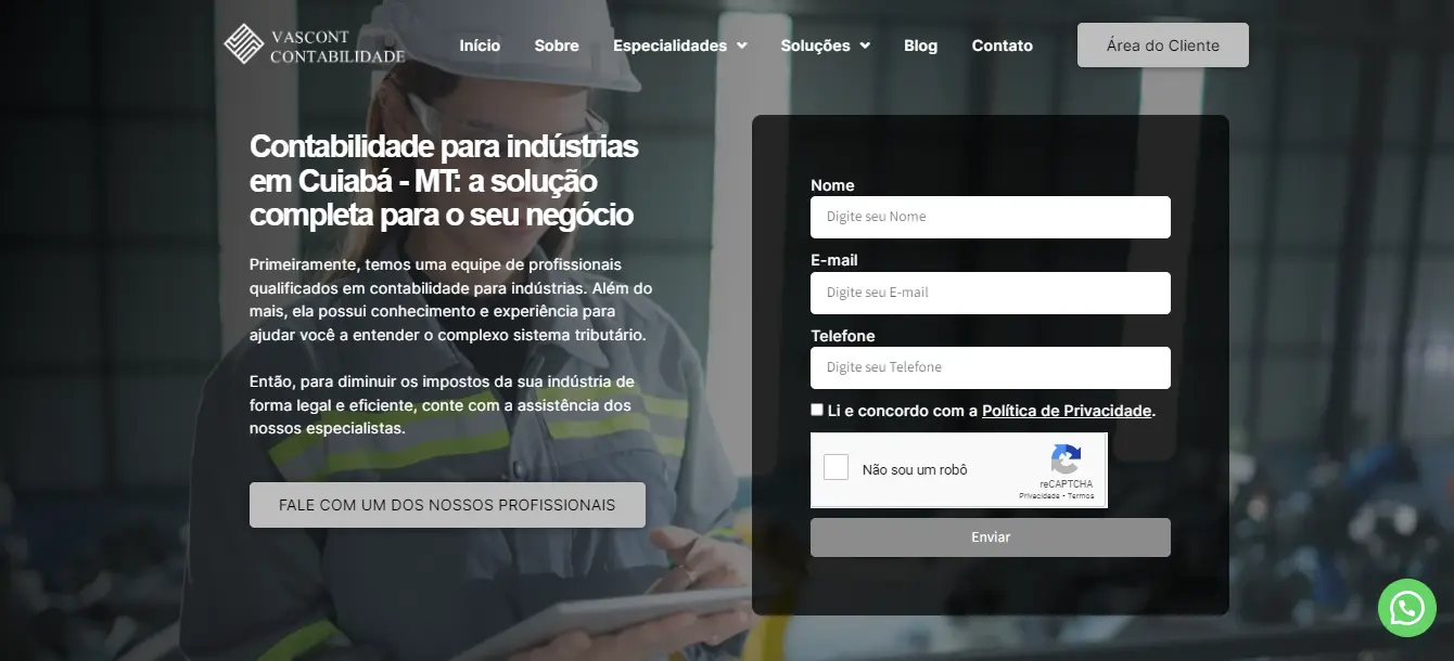 Contabilidade Para Industrias Em Cuiaba Mt - Vascont Contabilidade